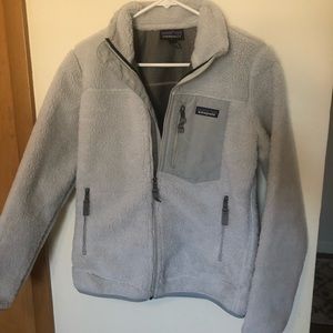 Women’s Patagonia Retro X Jacket. Light Grey. Size Small.